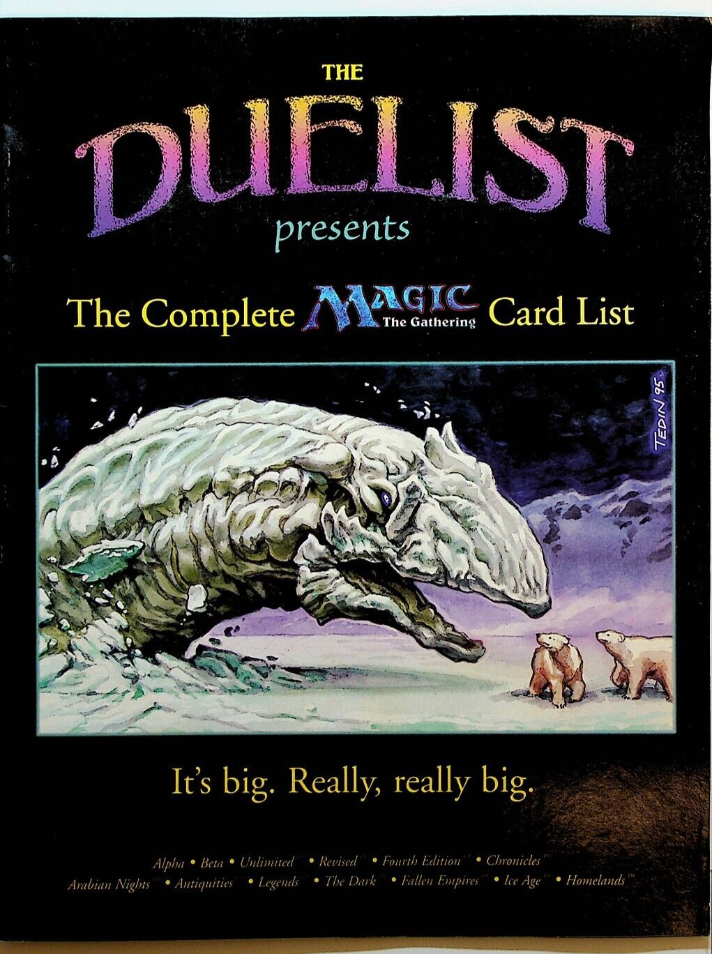 Duelist The Complete Magic Card List